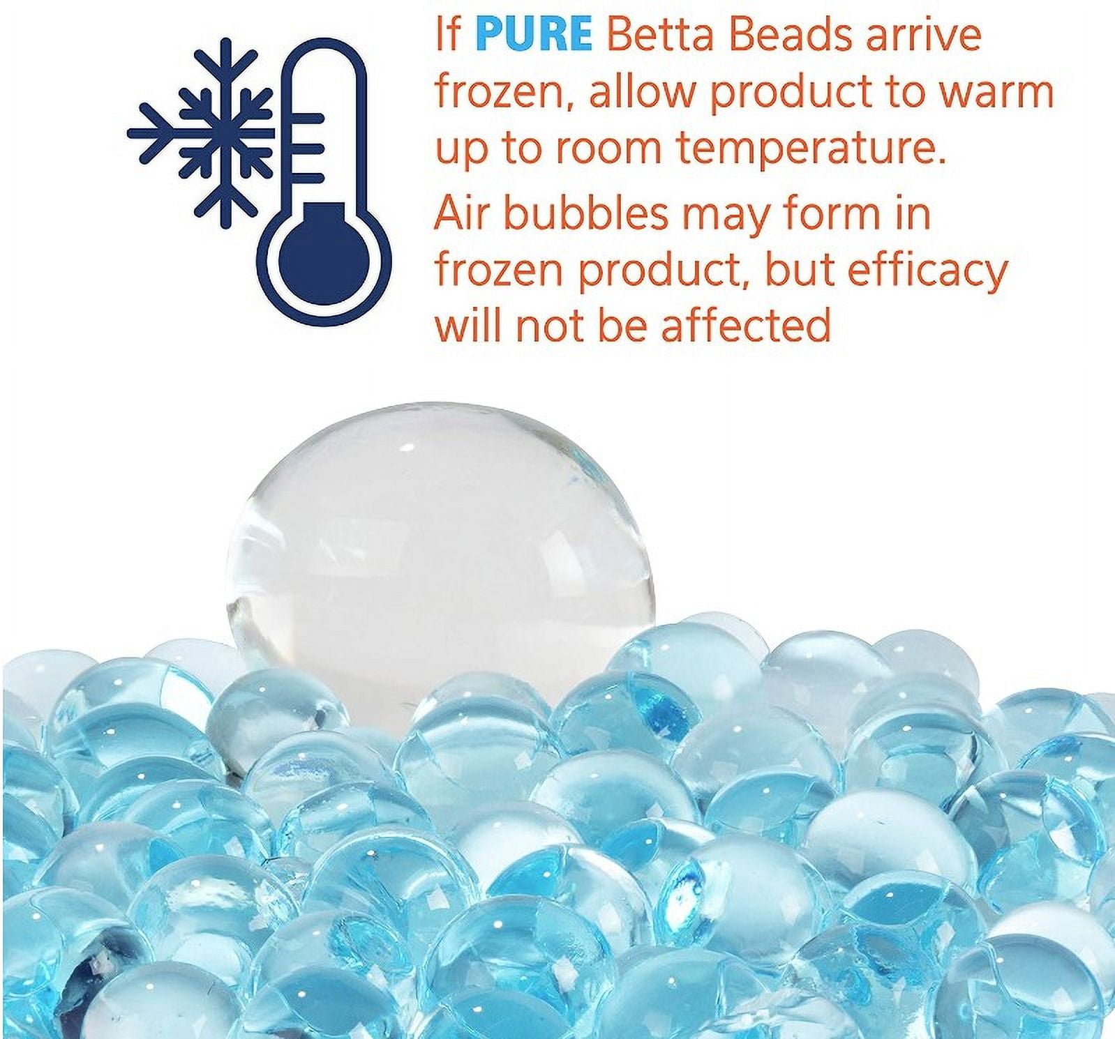 Aqueon Pure Betta Beads Pink [Aquarium Gravel and Sand, Aquarium Water Conditioners, Aquarium Supplies] 6 count
