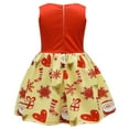 thumbnail image 5 of Christmas Dress for Little Girls Princess Cosplay Birthday Party Xmas Costume, 5 of 7