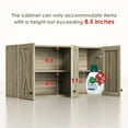 thumbnail image 6 of POLIHOME Farmhouse Kitchen Wall Amount Storage Cabinets with Doors and Shelves, One Set of 2 Pieces, Lt Rustic, 6 of 6