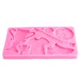 thumbnail image 4 of Cake Chocolate , Food Grade Pink Easy To Clean Anti Aging Football Trophy Silicone Molds  For Kitchen, 4 of 8