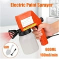 thumbnail image 4 of Electric Paint , Suction Type 600ml US Plug 110V Paint Sprayer Simple Operation Portable  For Indoor For Water, 4 of 8