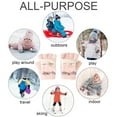 thumbnail image 4 of Bienvenido Guantes de felpa de otoño e invierno para niños, guantes de concha de medio dedo, 4 of 5