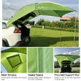 thumbnail image 5 of Bisofice Car Tail Tent Mesh Window for Ventilation Ideal for Camping and Fishing, 5 of 7