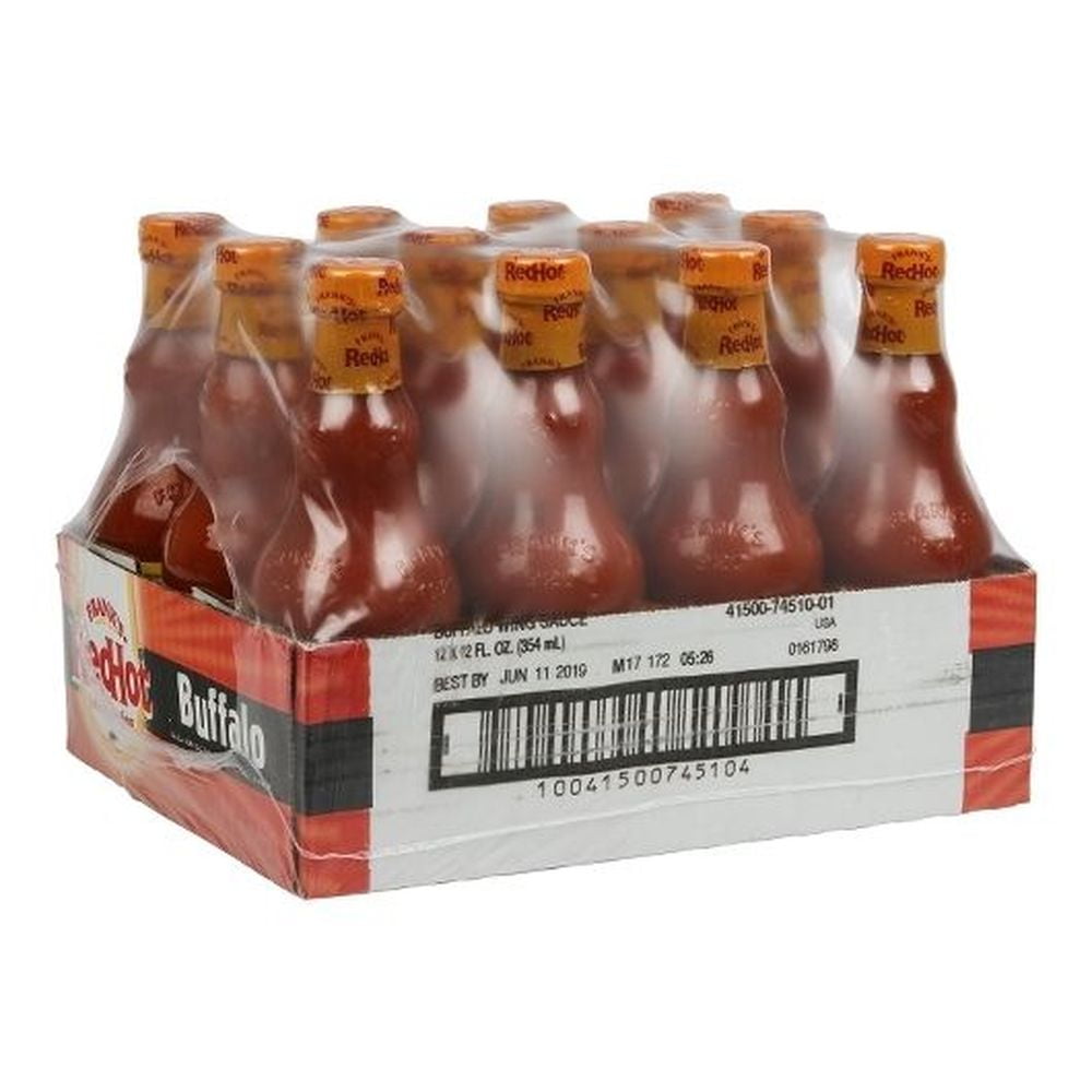 Frank Red Hot Buffalo Wing Sauce, 12 Ounce -- 12 per Case.