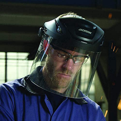 Jackson Safety Face Shield Crown - F4XP Premium Series - No Window Included - 370 Speed Dial Headgear