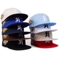 thumbnail image 2 of Gorras de béisbol de moda para hombres y mujeres, sombreros de Sol para adultos, gorras de camionero casuales, deportes de Hip Hop, sombrero Snapback de algodón, sombreros de sol al aire libre Fivean unisex, 2 of 2