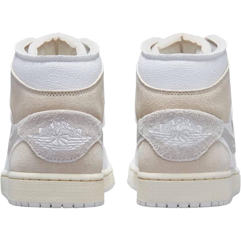 Nike Air Jordan 1 Mid SE Craft Tech Grey Light Orewood DM9652-120 Mens JORDAN Air 1 Mid SE Craft DM9652 120 - Shiekh main image 4