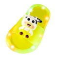 thumbnail image 1 of adviicd Girls Shoes Kids Slippers Girls Children Shoes Fashion Slippers Bowknot Princess Household Shoes Cute Outer Wear Soft Bottom Slippers Yellow 11, 1 of 4