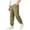 A-Olive Green, variant on Boys Fleece‑Lined Water‑Resistant Cargo Pants Elastic‑Waist Cuffed Outdoor Hiking Windproof Trousers Outdoor Hiking Warm Pants,A-Olive Green
