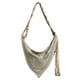 thumbnail image 2 of Bolso Bandolera de Lona Bohemio para Mujer, Diseño con Flecos, Color Beige Verde, 35x42x35cm, Cierre Magnético, Bolso de Mano a la Moda., 2 of 8
