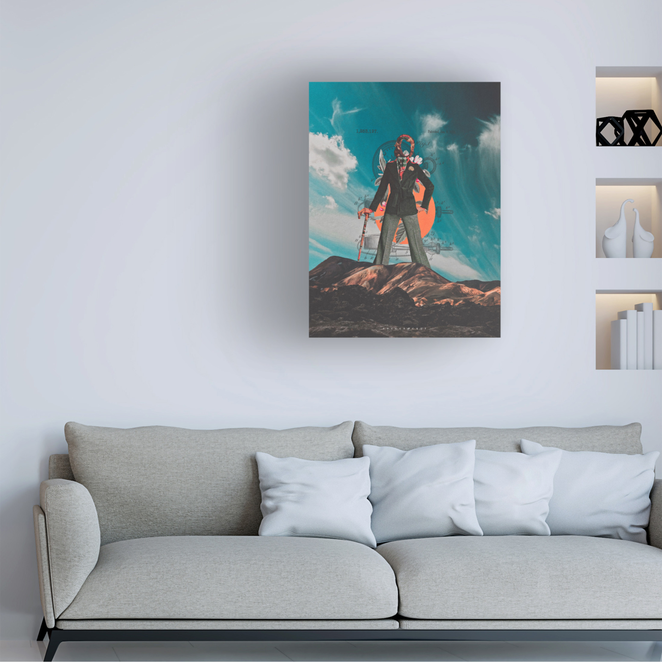 Trademark Fine Art spacerocket art  170 Canvas Wall Art