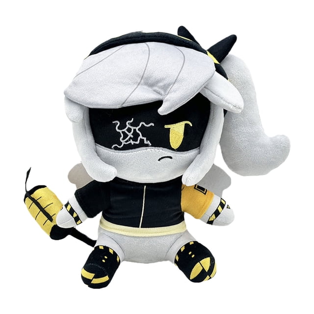 Murder Plush Cute Plush Toys Plush Drone Doll es un regalo de cumpleaños para niños y amantes de los juegos (Cyn),Silver