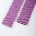 thumbnail image 4 of TELOLY Leg Warmers for Women Winter,Knee-High Socks Long Socks for Women,Ideal School Uniforms Knee High Socks,Green, 4 of 5
