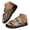 Multicolour, variant on Mepaouo Women's Slide Sandals Recovery Sport Sandal Ladies Orthotic Cushion Beach Shoes with Two Buckles