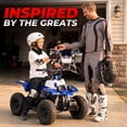 thumbnail image 3 of FRP FA40-NEO 40cc Teen Gas ATV, Gas Powered 4 Wheeler for Teens 13+, 4-Stroke Beginner ATV, Up to 13 MPH, Adjustable Speed, Safety Switches, Front & Rear Brakes - Blue, 3 of 9