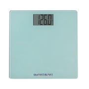 SmartHeart Digital Weight Scale | 438 lbs / 199 kg Capacity | Tempered Glass Auto-On