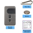 thumbnail image 4 of Reliable Craftsman Garage Door Opener Remote - Gray Design, 315mhz Frequency, 4 of 12