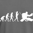 thumbnail image 3 of CafePress - The Evolution Of The Hockey Goalie T Shirt - Mens Comfort Colors Shirt, 3 of 5