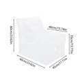 thumbnail image 4 of Funda transparente de PVC para sillas de almacenamiento - Organizador impermeable para juguetes infantiles con visibilidad clara para muñecas, peluches y organización de salas de juego, 4 of 8
