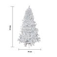 thumbnail image 4 of Árbol De Navidad Blanco 1.50 m La Merced Ramas Montables Artificial Pino Artificial, 4 of 4
