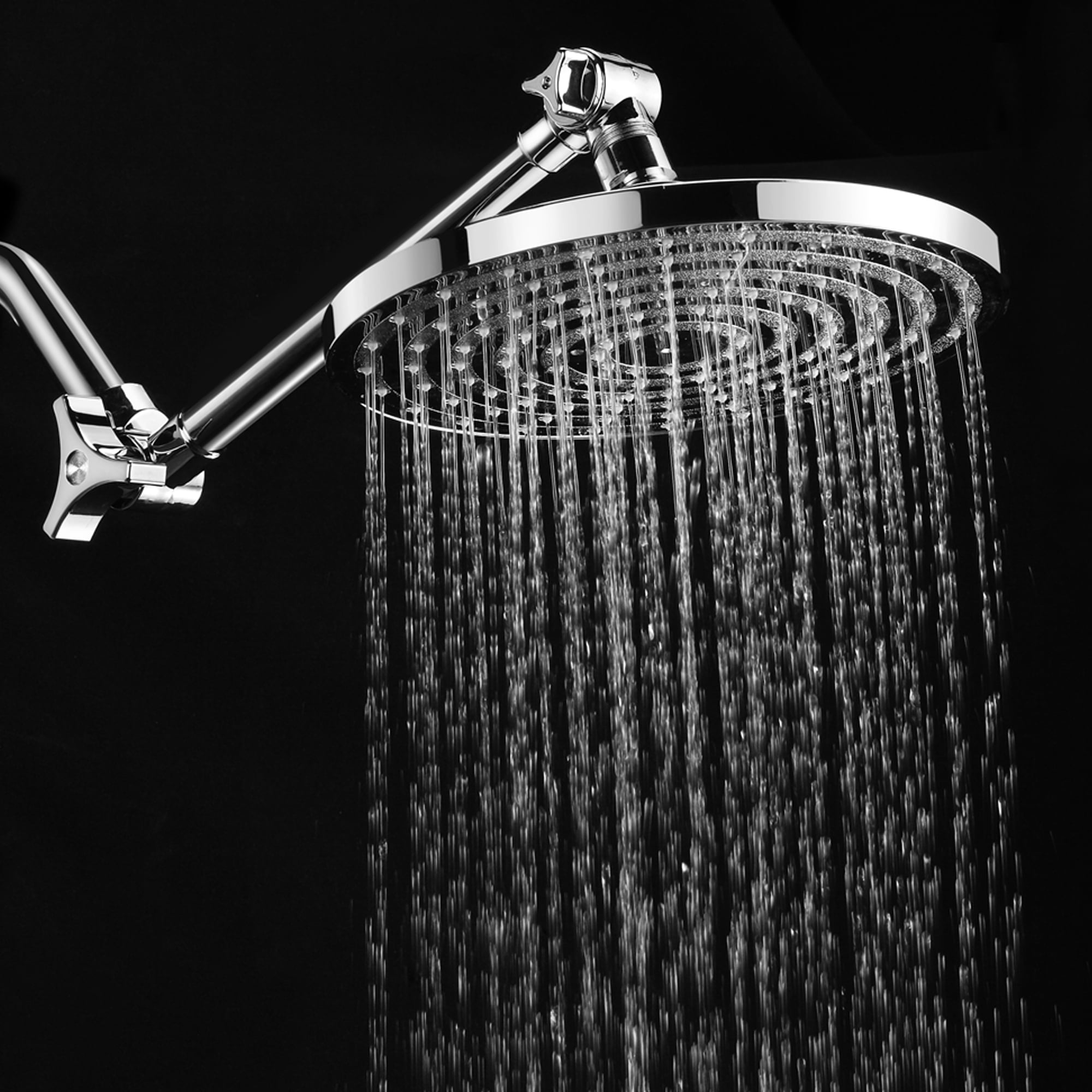 High Pressure 8inch Luxury Spa Rainfall Shower Head with AntiClog