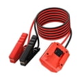 thumbnail image 1 of Jumper Cables Alligator Clips Replacement for Car Riding Mower Motorcycle, Portable Emergency Starting Power Supply, Silicone Wire 8AWG 2FT Automotive Booster Cables for Starting Tool, 1 of 8