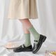 thumbnail image 4 of Nvzi Calcetines de algodón para mujer, 7 pares, divertidos, novedosos, con estampados coloridos, súper suaves, a la moda, informales, 4 of 4