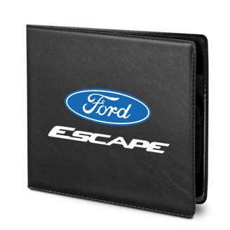Honda Accord Car Document Holder – Black PVC Wallet For Insurance, Registration, Cards, OEM Logo, 4.5" X 5" Folded