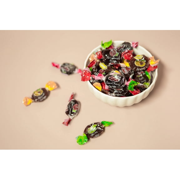 Snack Delight Fruit Bites – Healthy, Bite-Sized Lavashak Fruit Snacks, 2 lb Resealable Bag