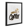 thumbnail image 2 of Stupell Industries Traditional Retro Fresh Hot Coffee Black Framed Print Under Glass, 13 x 13, by Kim Allen, 2 of 8