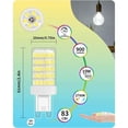 thumbnail image 5 of G9LED-lampaCoolWhite,10WG9-lampa6000K-lampa,6-pack-WELLNGS, 5 of 5