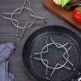 thumbnail image 2 of ENJOYW Pot Stand Universal Versatile Stainless Steel Anti-skid Portable Stovetop Support for Kitchen Pot Stand, 2 of 7