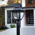 thumbnail image 4 of Pagoda Bulb Solar Lamp - Wall/Pier/3" Fitter Mount, 4 of 10