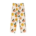 thumbnail image 5 of Balery Peach1 print Men's Pajama Pants,Ultra Lightweight Pjs,Lounge Pant-Small, 5 of 9