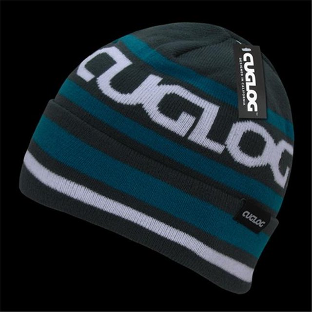 Decky K022-DGYTEA Bonnet Kailash - Gris Foncé & Turquoise