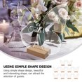 thumbnail image 3 of Miangastore 10 Sets Transparent Butterfly Acrylic Sign Blank Acrylic Butterfly Shape Table Sign with Wood Stand, 3 of 8