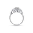 thumbnail image 4 of 14kt White Gold Round Diamond Bridal Wedding Ring Band Set 1-1/4 Cttw, 4 of 5