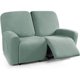 thumbnail image 1 of Xiao Hua Funda de sofá elástica, funda de sillón verde de vellón grueso, funda protectora para sofá de sala de estar, 2 plazas, 1 of 5