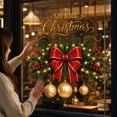 thumbnail image 4 of Christmas Window Stickers Removable Vinyl Christmas Window Clings DIY Wall Window Door Mural Showcase Decal Sticker, 4 of 5