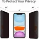 thumbnail image 4 of 2 Piezas Micas Privacidad Cristal Templado Para iPhone, 4 of 6