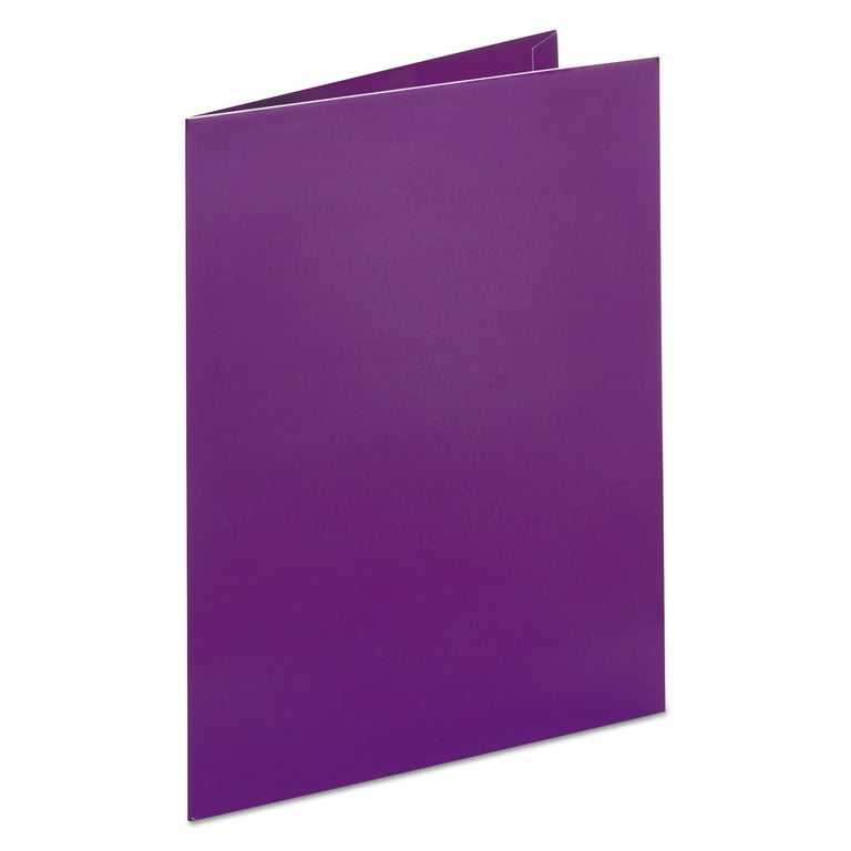 Two-Pocket Laminated Folder, 100-Sheet Capacity, 11 x 8.5, Metallic Green, 25/Box Two-Pocket Laminated Folder, 100-Sheet Capacity, 11 x 8.5, Metallic Green, 25/Box