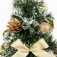 thumbnail image 3 of 40CM Tall Battery Powered Luxury Tabletop Christmas Tree Hanging Decorations Pine Tree (Battery Not Included), 3 of 6