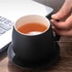 thumbnail image 4 of Juego de Tazas de Café de Cerámica Esmerilada Naiovety Gris, 4 of 6