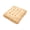 Beige, variant on Linen Round Chair Cushion 14x2 Inch Water-Resistant, Tied Outdoor Pad for Patio Furniture & Garden Bench
