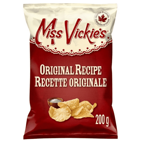 Miss Vickie's Original Recipe Kettle Cooked Potato Chips, 200g