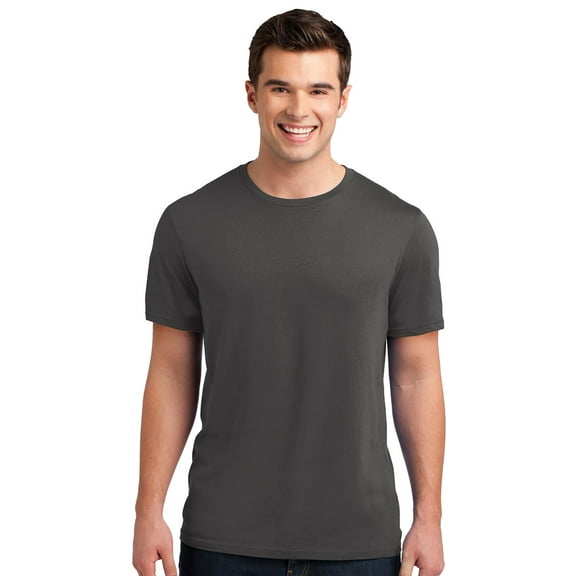 District Young Men's 100-Percent Cotton Short Sleeve Vintage Crewneck T Shirt DT4000