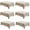 Nature, variant on 2 Pack Faux Linen Fall Tablecloths, Wrinkle Proof Fabric Rectangle Table Cloth, Burlap Textured Table Covers for Thanksgiving Holiday Autumn Dinner Party Farmhouse (Rust, 54 x 78 Inch)