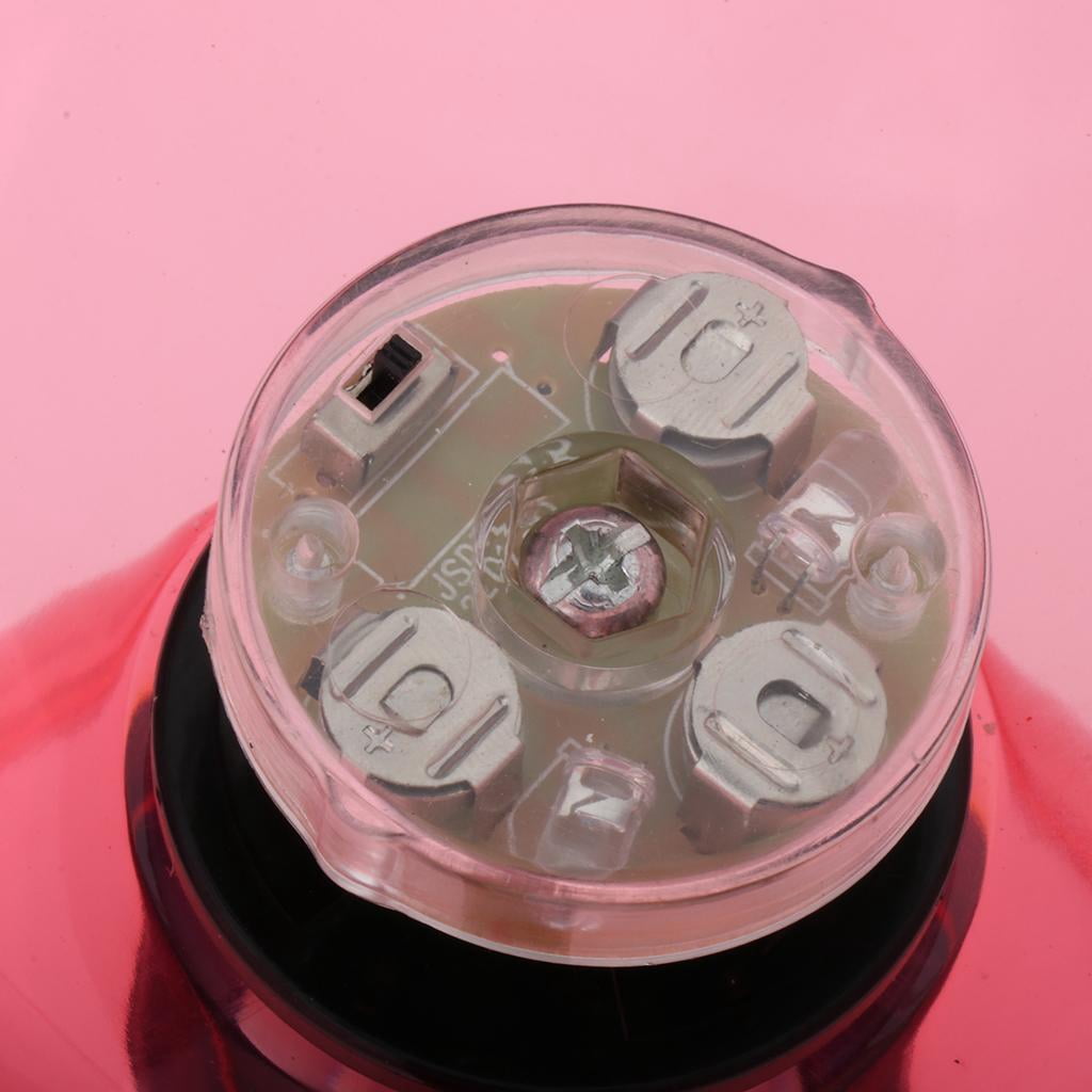 Diábolo Profesional De 3 Rodamientos Con Luz LED – Set Completo Con Palos, Cuerda De 10 M Y Bolsa De Red, Perfecto Para Principiantes Y Expertos (Rojo)