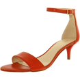 thumbnail image 1 of Nine West Women's Leisa Leather Red Ankle-High Leather Sandal - 8M, 1 of 3