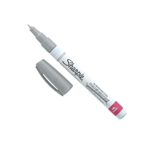 Sharpie® OilBased Paint Marker, Extra Fine Point, Silver
